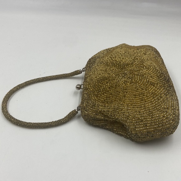 Vintage Gimbels Beaded Purse - Picture 6 of 11